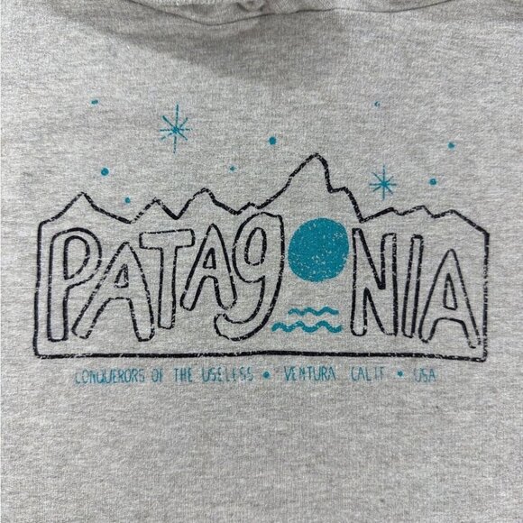 Patagonia Tan Hoodie Organic Cotton Men’s Size M - Picture 10 of 15